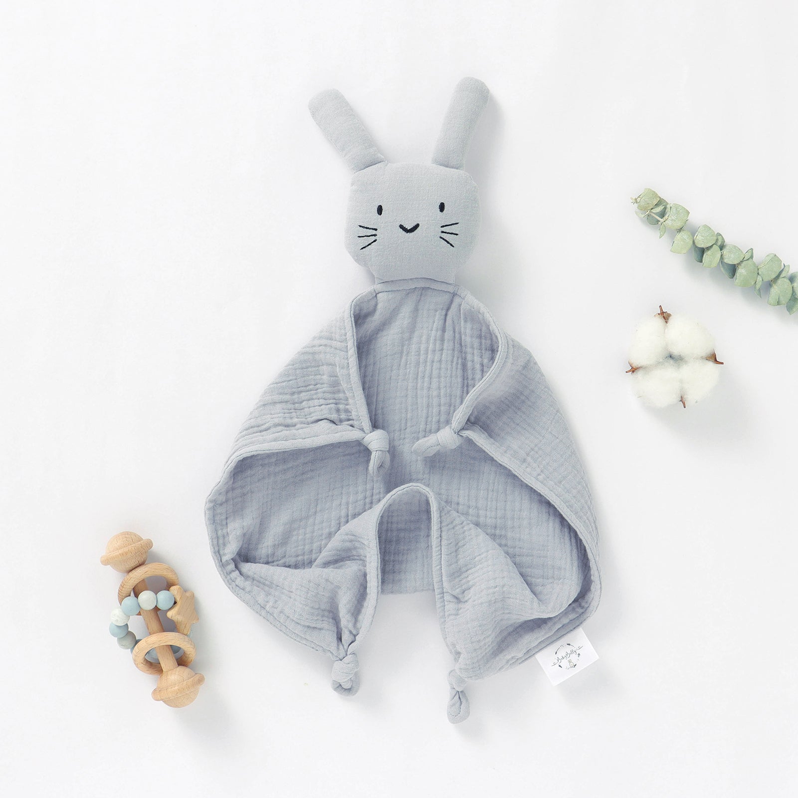 Bunny Organic Cotton Muslin Comforter