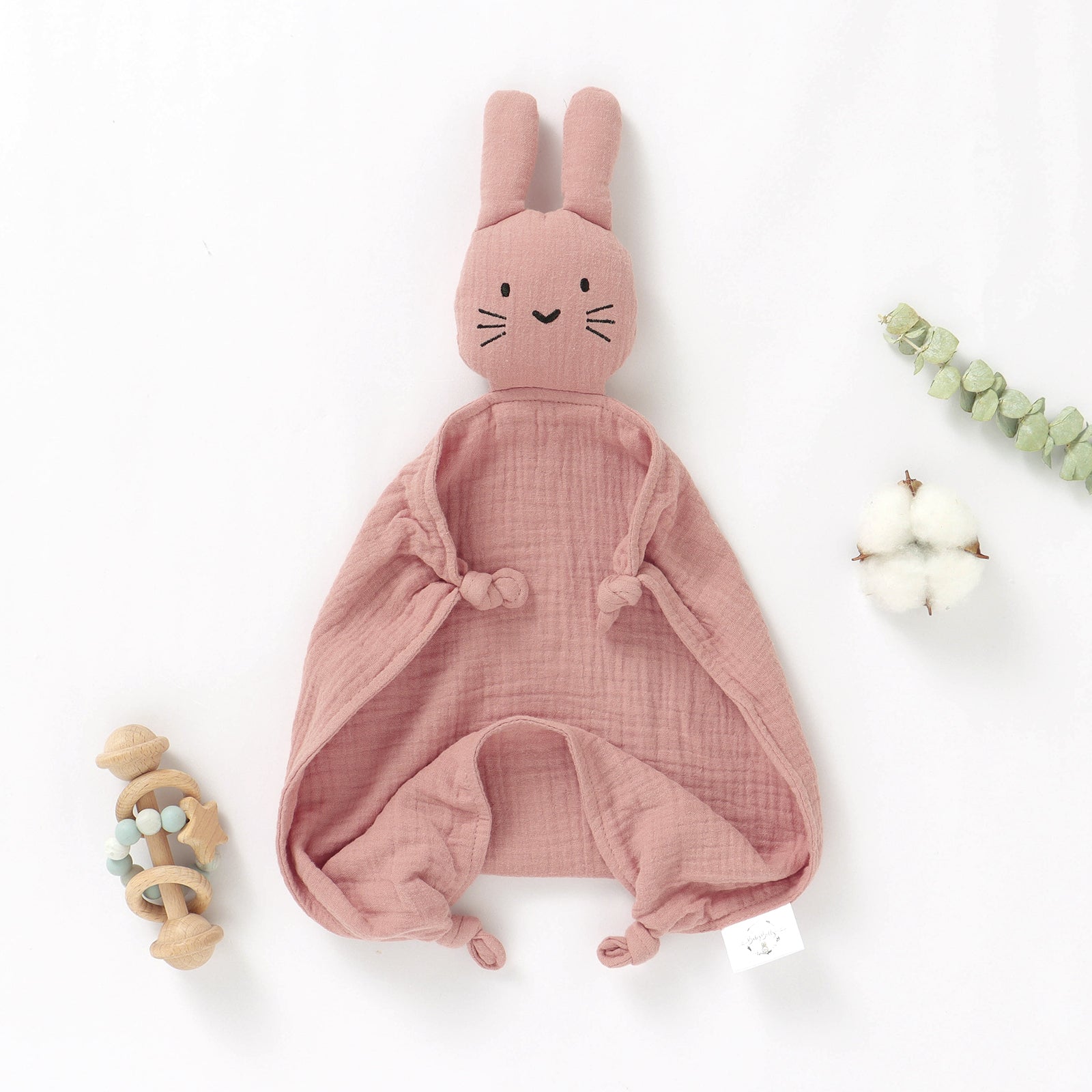 Bunny Organic Cotton Muslin Comforter