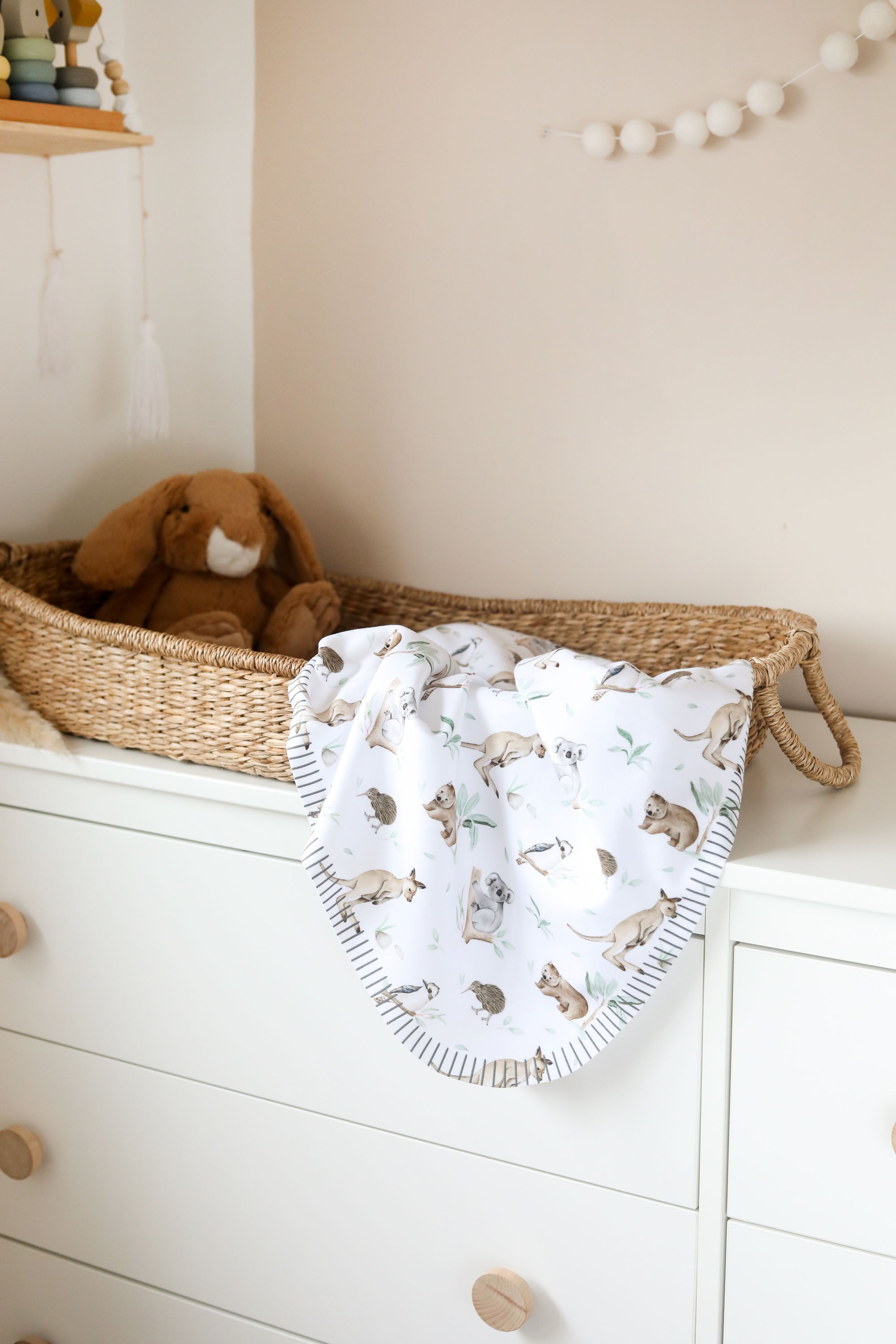 Australian Animals Baby Blanket