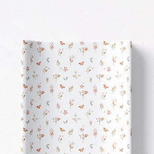 Anti Roll Wedge Changing Mat - Wildflower Meadow