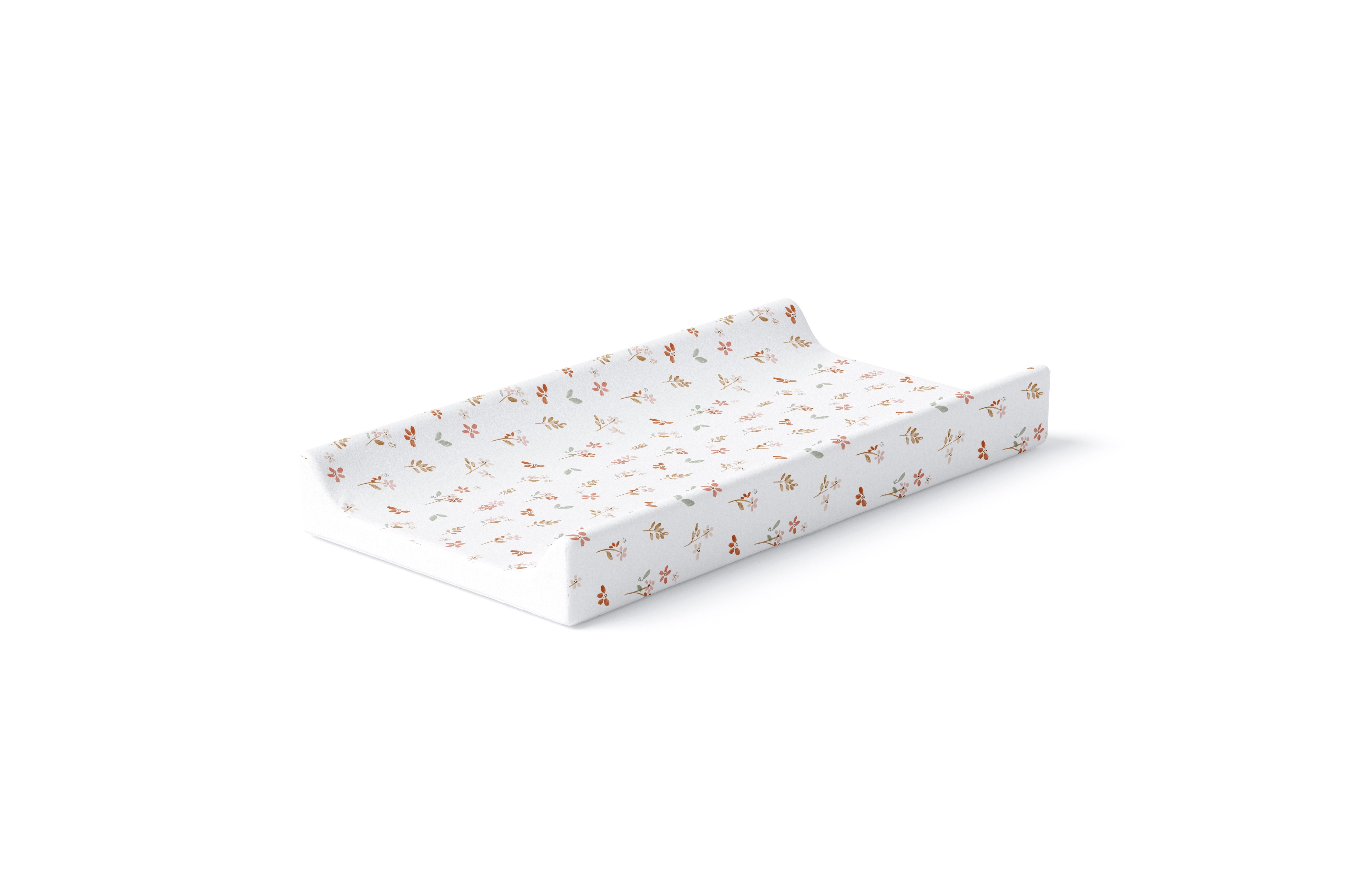 Anti Roll Wedge Changing Mat - Wildflower Meadow