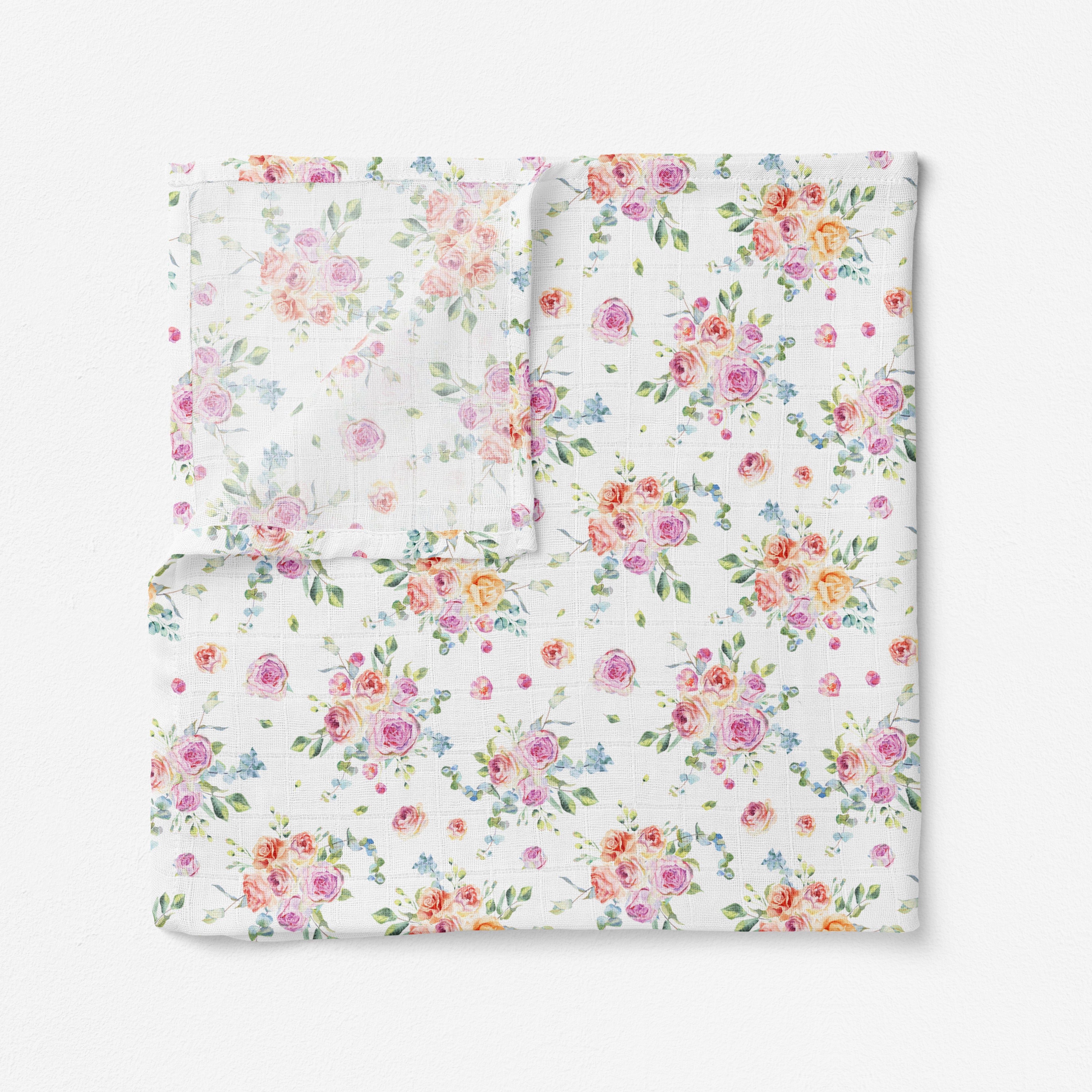 Muslin Cloth - Secret Rose Garden