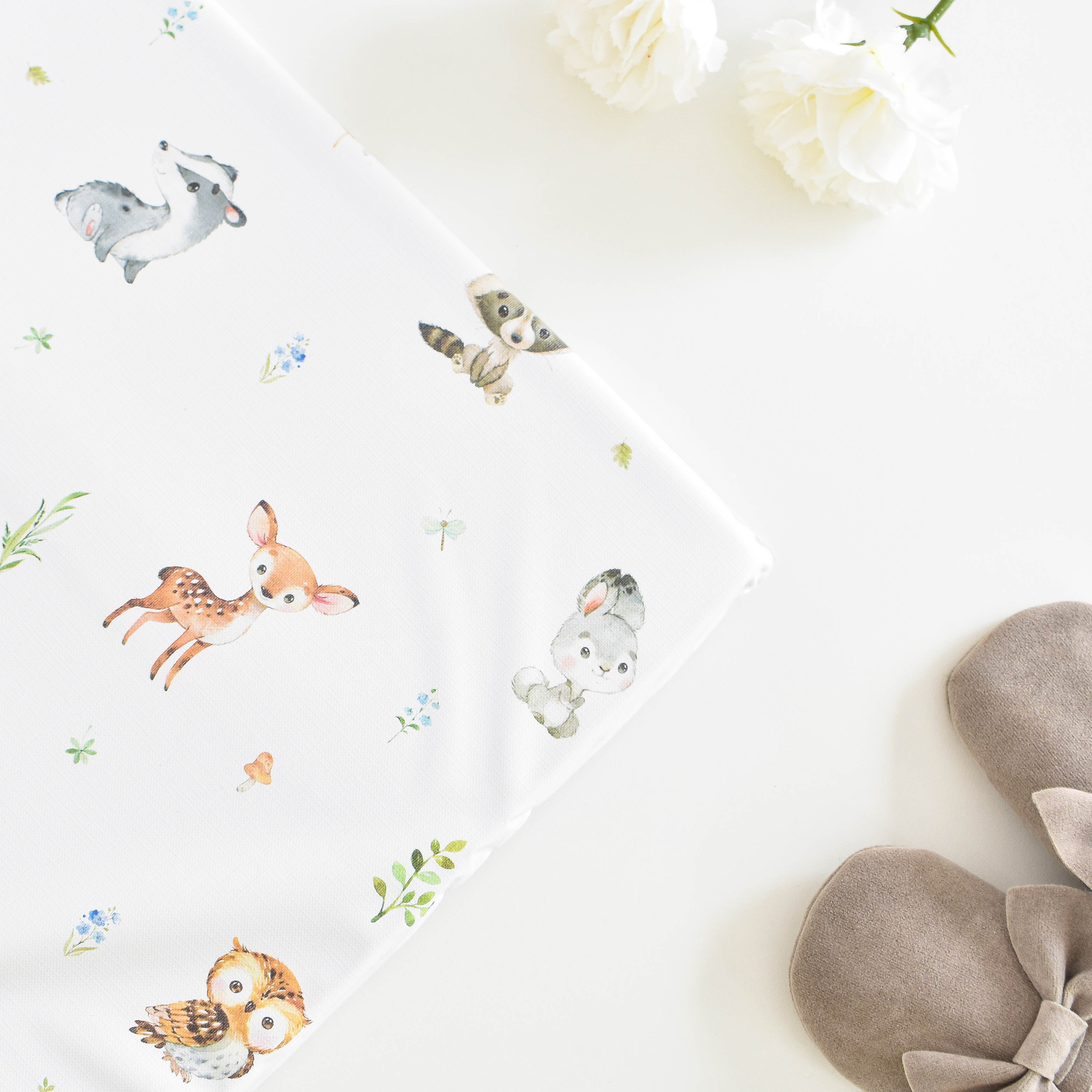 Travel Changing Mat - Woodland Animals