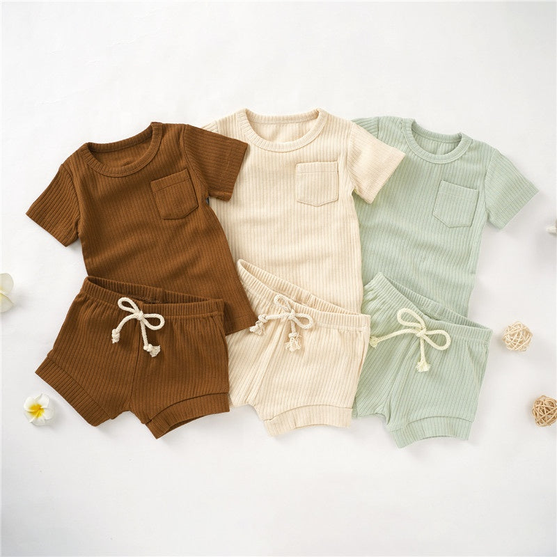 Organic Cotton T-Shirt & Shorts Set