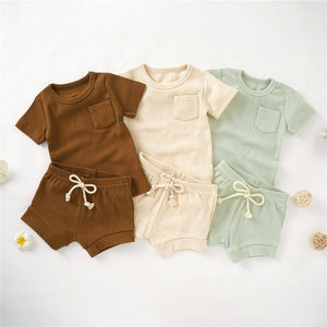 Organic Cotton T-Shirt & Shorts Set