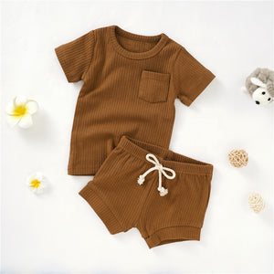 Organic Cotton T-Shirt & Shorts Set
