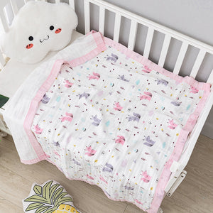 Woodland Six Layer Cotton Muslin Blanket