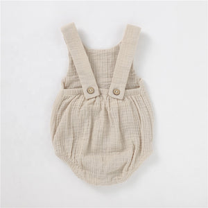 Organic Cotton Muslin Romper