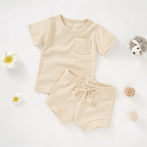 Organic Cotton T-Shirt & Shorts Set
