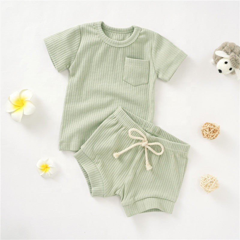 Organic Cotton T-Shirt & Shorts Set