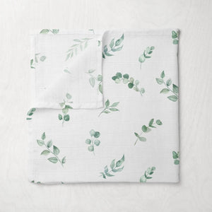 Muslin Cloth - Eucalyptus Leaf