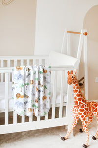 Safari Animals Baby Blanket