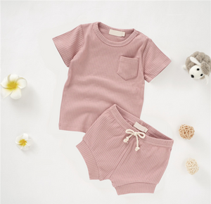 Organic Cotton T-Shirt & Shorts Set