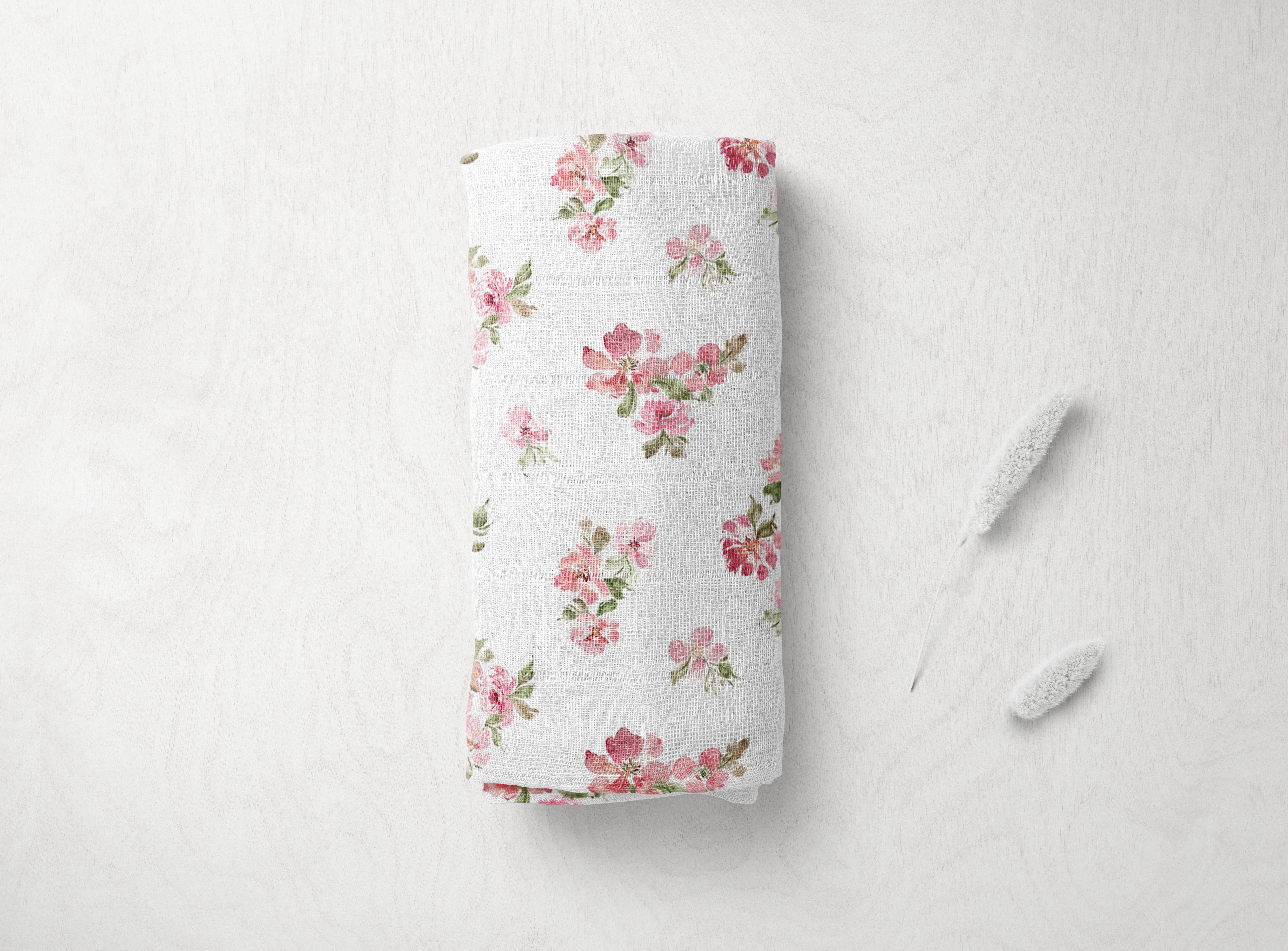 Blossom Large Muslin Swaddle