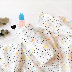 Confetti Bamboo Muslin Swaddle Blanket